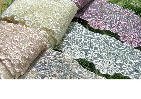 Lace and fabric type Made in Korea